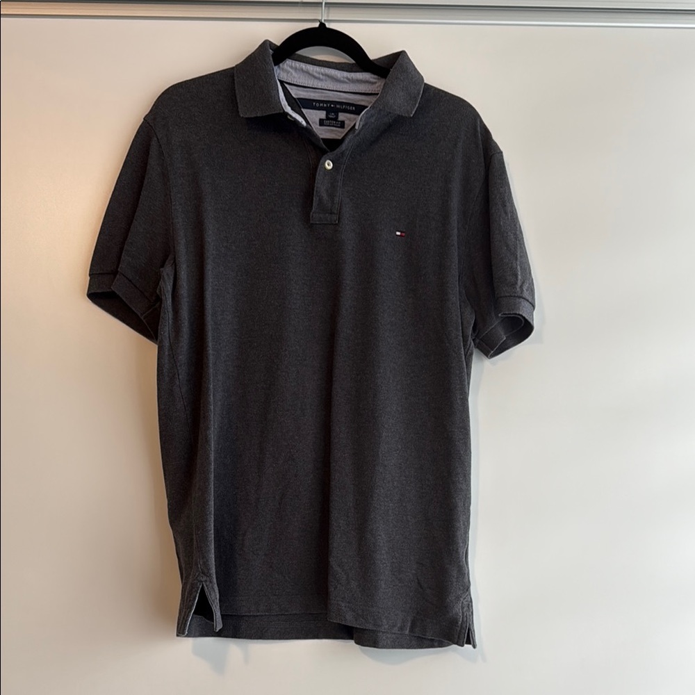 Tommy Hilfiger Men's Black Polo Shirt